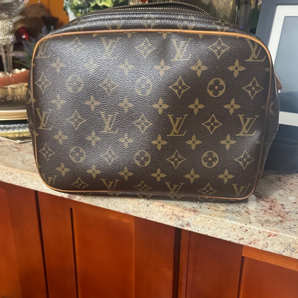 Louis Vuitton Brown Monogram Canvas Crossbody Bag - Picture 3 of 7